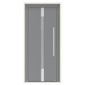 Porte d’entrée bois-alu Pirnar 8180P sur mesure | A2T
