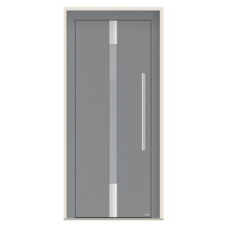 Porte d’entrée bois-alu Pirnar 8180P sur mesure | A2T
