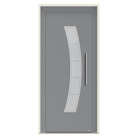 Porte d’entrée bois-alu Pirnar 8240P sur mesure | A2T