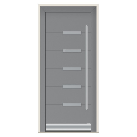 Porte d’entrée bois-alu Pirnar 8270P sur mesure | A2T