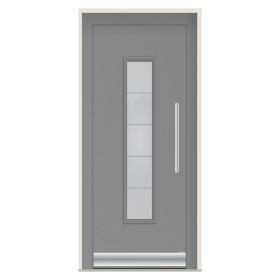 Porte d’entrée bois-alu Pirnar 8300P sur mesure | A2T