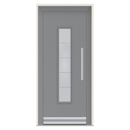 Porte d’entrée bois-alu Pirnar 8300P sur mesure | A2T