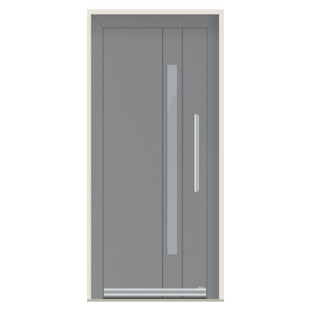 Porte d’entrée bois-alu Pirnar 8310P sur mesure | A2T