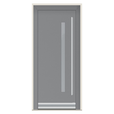 Porte d’entrée bois-alu Pirnar 8320P sur mesure | A2T