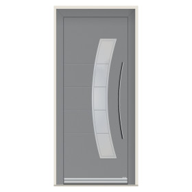 Porte d’entrée bois-alu Pirnar 8330P sur mesure | A2T