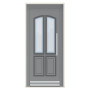 Porte d’entrée bois-alu Pirnar 8340P sur mesure | A2T