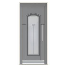 Porte d’entrée bois-alu Pirnar 8370P sur mesure | A2T