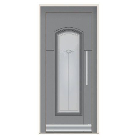 Porte d’entrée bois-alu Pirnar 8370P sur mesure | A2T