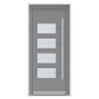 Porte d’entrée bois-alu Pirnar 8410P sur mesure | A2T