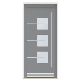 Porte d’entrée bois-alu Pirnar 8450P sur mesure | A2T