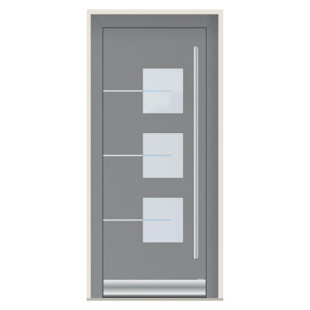 Porte d’entrée bois-alu Pirnar 8450P sur mesure | A2T