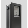 Borne de recharge V2C Pole Pro 2 × 22 kW triphasée – double sortie, écran 7 pouces, OCPP