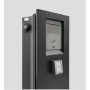 Borne de recharge V2C Pole Pro 2 × 22 kW triphasée – double sortie, écran 7 pouces, OCPP