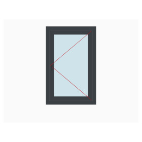 Fenêtre alu 1 vantail sur mesure, prix en ligne | A2T