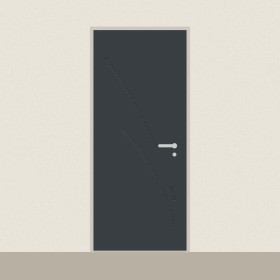 Porte d’entrée Rigel sur mesure PVC ou alu, prix en ligne | A2T