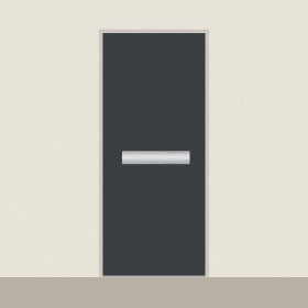 Porte d’entrée Lyra sur mesure PVC ou alu, prix en ligne | A2T