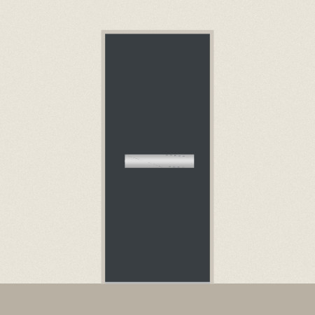 Porte d’entrée Lyra sur mesure PVC ou alu, prix en ligne | A2T