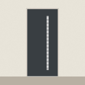 Porte d’entrée Draco sur mesure PVC ou alu, prix en ligne | A2T