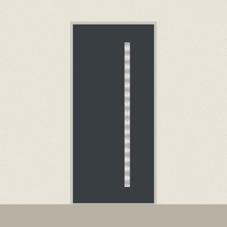 Porte d’entrée Draco sur mesure PVC ou alu, prix en ligne | A2T