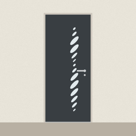 Porte d’entrée Deneb sur mesure PVC ou alu, prix en ligne | A2T