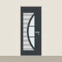 Porte d’entrée Mira sur mesure PVC ou alu, prix en ligne | A2T