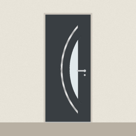 Porte d’entrée Atlas sur mesure PVC ou alu, prix en ligne | A2T