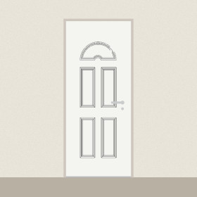 Porte d’entrée Hermine sur mesure PVC ou alu, prix en ligne | A2T