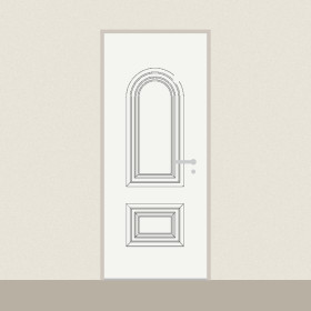 Porte d’entrée Chaumière sur mesure PVC ou alu, prix en ligne | A2T