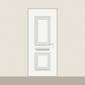 Porte d’entrée Castel sur mesure PVC ou alu, prix en ligne | A2T
