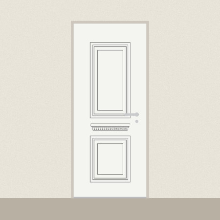 Porte d’entrée Castel sur mesure PVC ou alu, prix en ligne | A2T