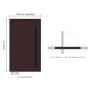 Porte d’entrée pivot Pirnar P_01 sur mesure, prix en ligne | A2T