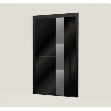 Porte d’entrée pivot Pirnar P_07 sur mesure, prix en ligne | A2T