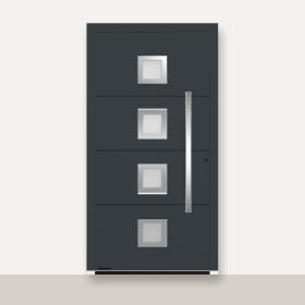 Porte d’entrée alu Hörmann ThermoSafe 173 | A2T