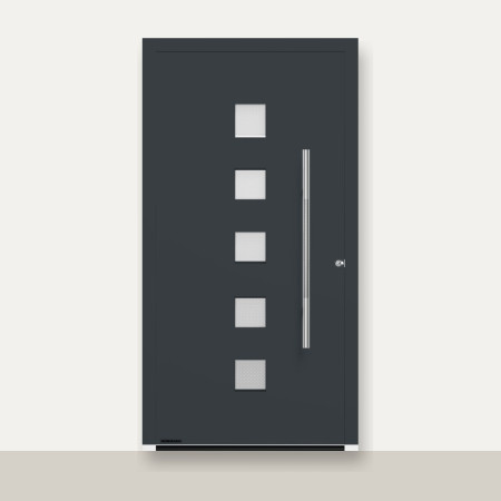 Porte d’entrée alu Hörmann ThermoSafe 177 | A2T