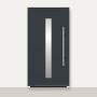 Porte d’entrée alu Hörmann ThermoSafe 185 | A2T