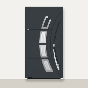 Porte d’entrée alu Hörmann ThermoSafe 188 | A2T