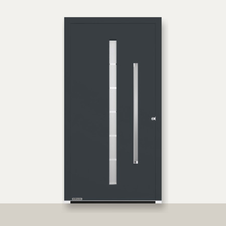 Porte d’entrée alu Hörmann ThermoSafe 189 | A2T