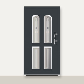Porte d’entrée alu Hörmann ThermoSafe 402 | A2T