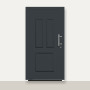 Porte d’entrée alu Hörmann ThermoSafe 453 | A2T