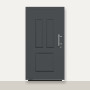 Porte d’entrée alu Hörmann ThermoSafe 453 | A2T