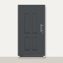 Porte d’entrée alu Hörmann ThermoSafe 457 | A2T