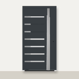 Porte d’entrée alu Hörmann ThermoSafe 524 | A2T