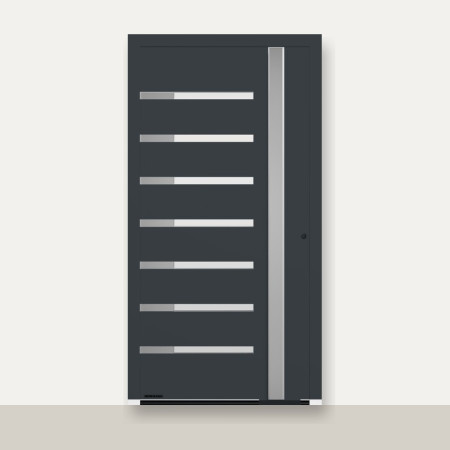 Porte d’entrée alu Hörmann ThermoSafe 524 | A2T