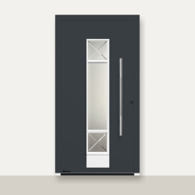 Porte d’entrée alu Hörmann ThermoSafe 694 | A2T