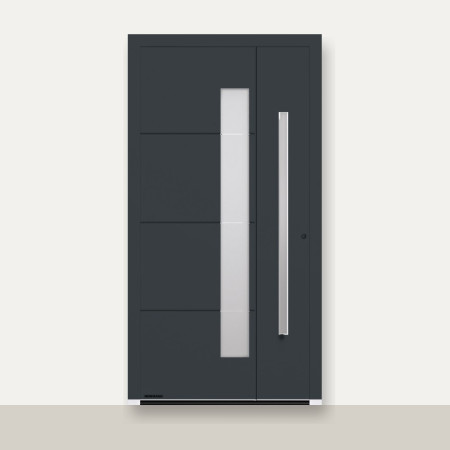 Porte d’entrée alu Hörmann ThermoSafe 877 | A2T
