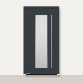 Porte d’entrée alu Hörmann ThermoPlan Hybrid 137 | A2T