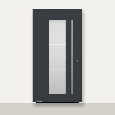 Porte d’entrée alu Hörmann ThermoPlan Hybrid 137 | A2T