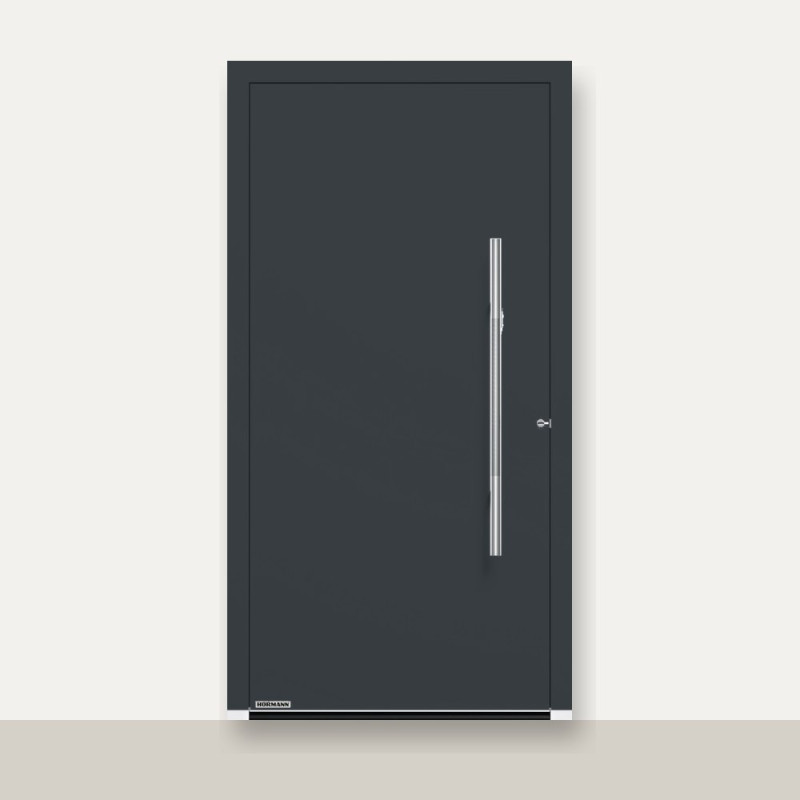 Porte d’entrée aluminium Hörmann ThermoPlan Hybrid