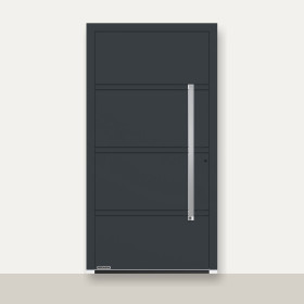 Porte d’entrée alu Hörmann ThermoPlan Hybrid 872 | A2T