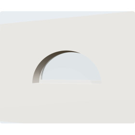 Demi-lune PVC fixe sur mesure, prix en ligne | A2T
